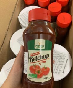Ketchup hữu cơ Primeal – chai 560gr